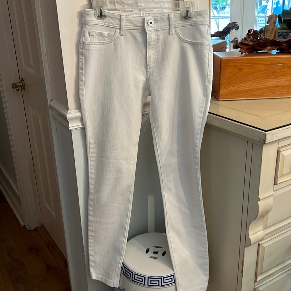 DL1961 White Ankle Jeans EEEUC